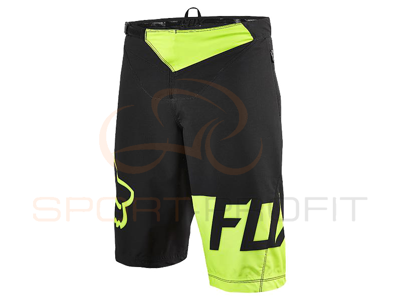 Spodenki Fox Flexair Black - Sklep Rowerowy Sport-Profit