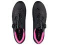 Buty szosowe  Tempo R5 Overcurve czarno-różowe