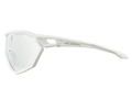 Okulary fotochromatyczne Alpina S-WAY V szkła kat. 1-3 ramka biała