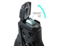 Zestaw hamulcowy tylny Shimano 105 Di2 ST-R7170/BR-R7170 do hamulców tarczowych 2x12 1700mm okładziny żywiczne
