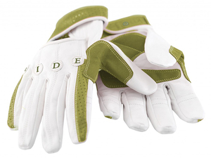 Rękawiczki Knog Ride Hard długie rozmiar M biało-zielone