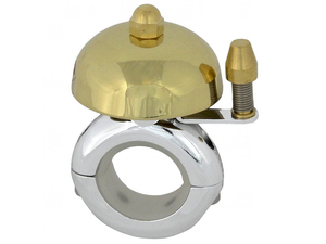 Dzwonek JH-601 40mm srebrno-złoty
