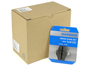 Klocki hamulcowe Shimano Tiagra M50T do szosowych hamulców obręczowych BR-4400, BR-3300, BR-1055, BR-A550, BR-A450, BR-A416, BR-A410, BR-A350, BR-A250
