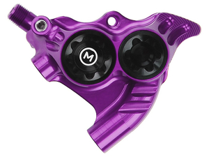 Zacisk tylny Hope RX4+ Caliper Complete FMF+20mm (Flat Mount) OLEJ MINERALNY purple
