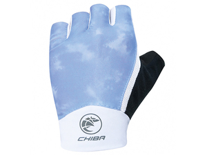 Rękawiczki damskie Chiba Lady Tie Dye niebiesko-białe