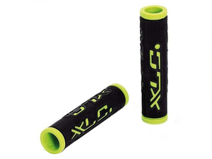 Chwyty XLC Dual Colour czarno-zielone125 mm
