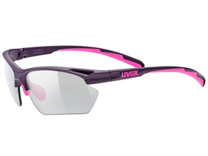Okulary Uvex Sportstyle 802 small purple pink mat