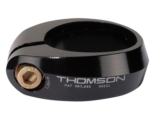 Obejma podsiodłowa Thomson alu 34,9 mm czarna-4098