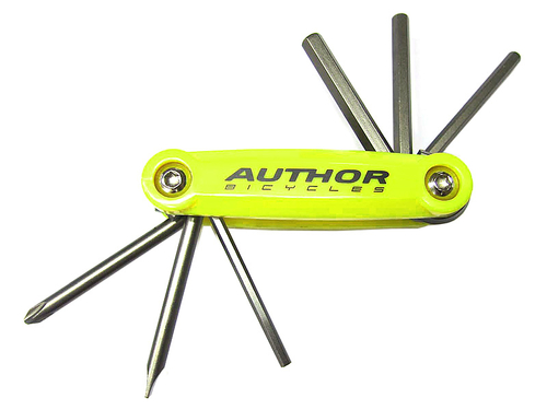 Zestaw kluczy Author Toolbox 6 żółto-srebrny